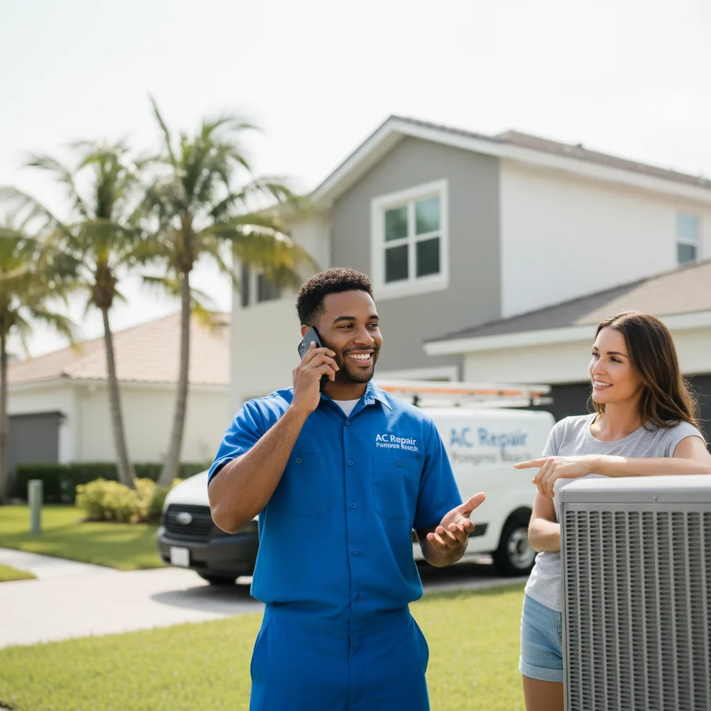 AC Repair Pompano Beach customer support in Atoka